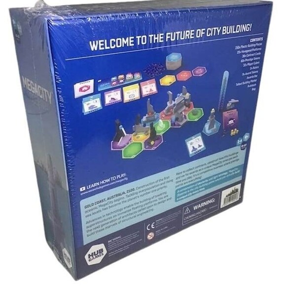 Megacity Oceania Game Michael Fox Draper Hub Australia Build City NEW Sealed - Picture 4 of 8